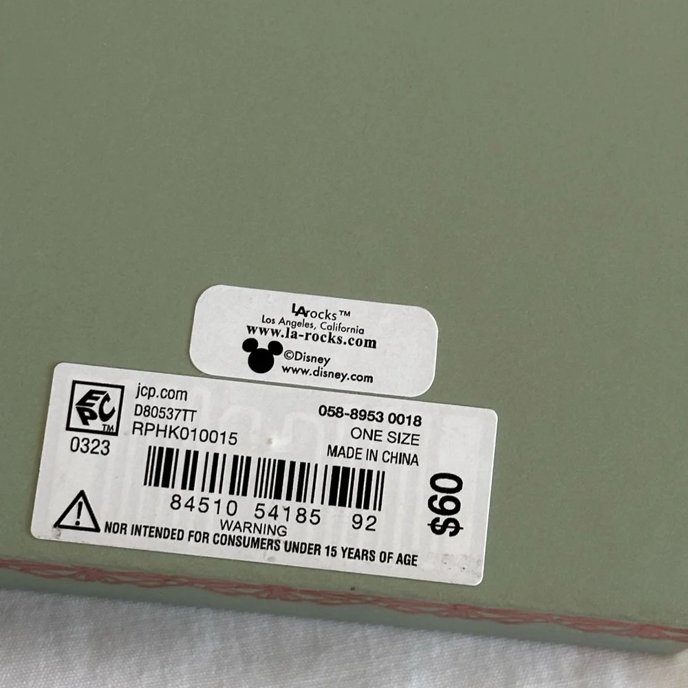 DISNEY CLASSICS 3 PAIR HEART MINNIE MOUSE EARRING SET - Picture 4 of 5